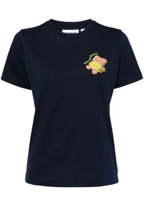 CHOCOOLATE logo cotton T-shirt - Blue