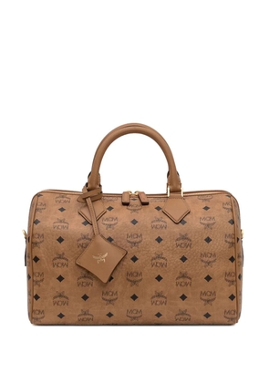 MCM medium Ella boston bag - Brown