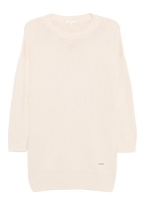 To b. by agnès b. logo knitted dress - Neutrals