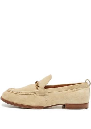 Tod's suede loafer - Neutrals