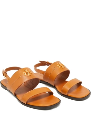 Tory Burch buckle slingback sandals - Brown
