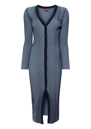 STAUD Shoko midi dress - Blue