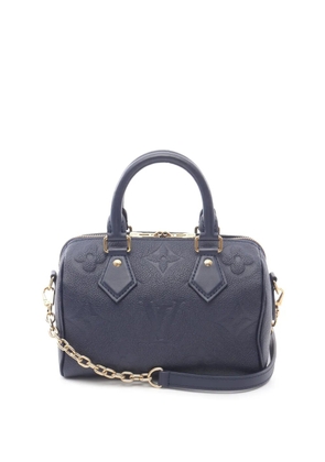 Louis Vuitton Pre-Owned 2021-2025 Monogram Giant Empreinte Speedy Bandouliere 20 satchel - Blue