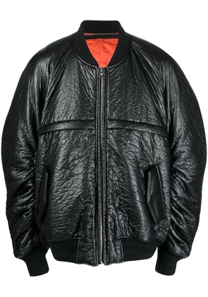 Walter Van Beirendonck Cercle bomber jacket - Black