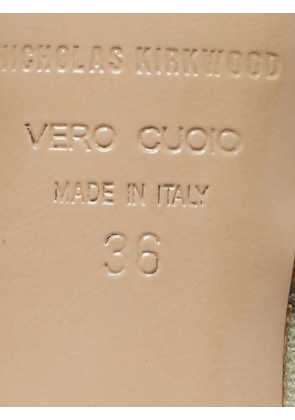 Nicholas Kirkwood Leda slingback pumps - Neutrals