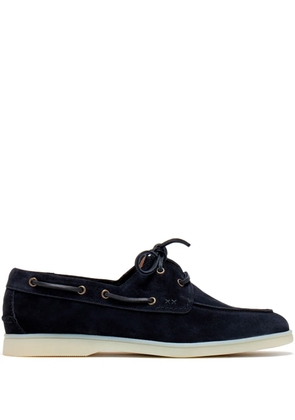 Forsa suede boat shoes - Blue