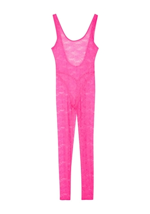 Maison Close Flashback Néon open-back catsuit - Pink