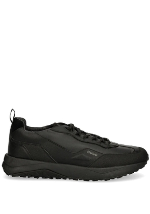 HUGO panelled sneakers - Black