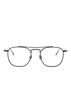 Matsuda M3149 geometric-frame glasses - Black