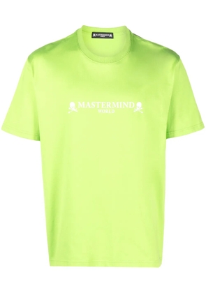 Mastermind World skull-print cotton T-shirt - Green