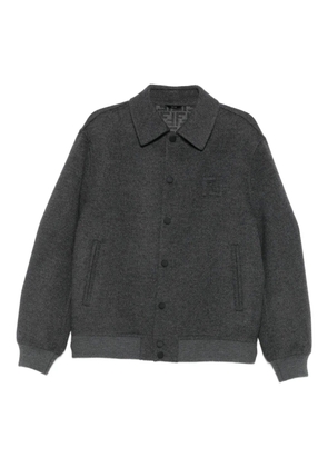 FENDI wool overshirt - Grey