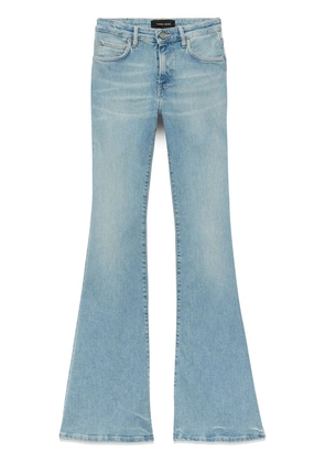 Purple Brand mid-rise boot-cut jeans - Blue