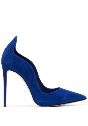Le Silla Ivy scalloped pumps - Blue