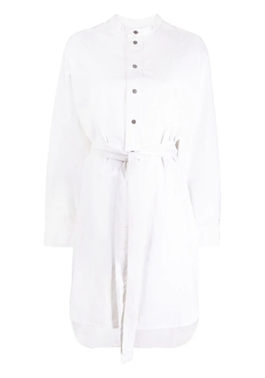 Victoria Beckham tie-waist cotton dress - Neutrals