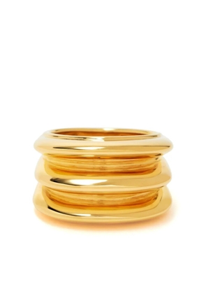 Missoma Triple Ridge ring - Gold