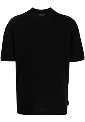 Hevo knitted crew-neck T-shirt - Black