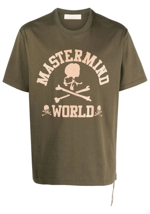 Mastermind World logo-print T-shirt - Green