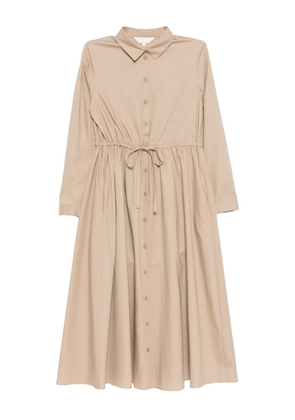 To b. by agnès b. drawstring shirt dress - Neutrals