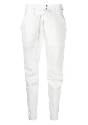rag & bone Abby cotton-blend trousers - White