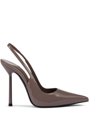 Le Silla 120mm Bella slingback pumps - Brown