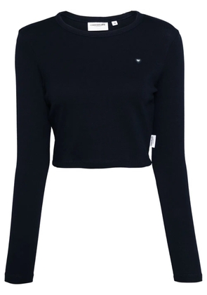 CHOCOOLATE logo-patched top - Blue