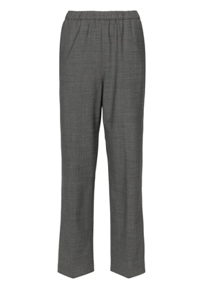 Fabiana Filippi beaded-trim straight trousers - Grey