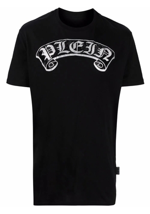Philipp Plein embellished-logo T-shirt - Black