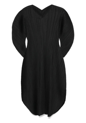 Pleats Please Issey Miyake Wormhole midi dress - Black