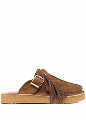Clarks Originals slip-on suede mules - Brown