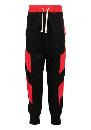 Vivienne Westwood Orb-embroidery cotton track pants - Black