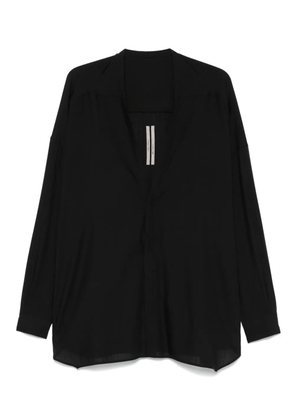 Rick Owens virgin-wool blouse - Black