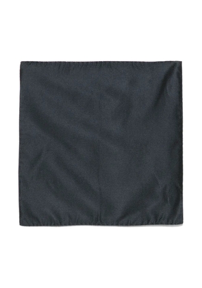 BOSS pattern-jacquard tie set - Blue