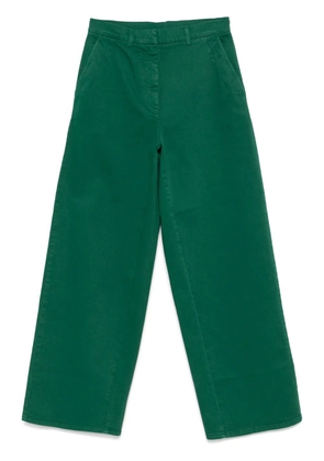 Nº21 twill-weave trousers - Green