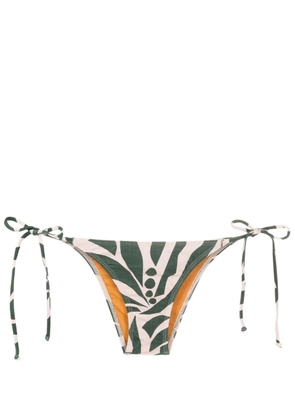 Lygia & Nanny Thai low-rise bikini bottom - Green