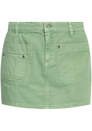 Blumarine cotton mini skirt - Green