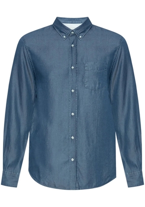 Officine Generale lyocell shirt - Blue
