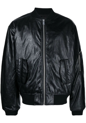 Holzweiler zip-up bomber jacket - Black