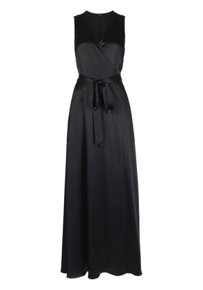 VOZ frontward wrap dress - Black