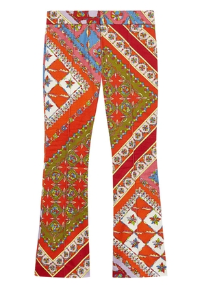 PUCCI festa-print flared trousers