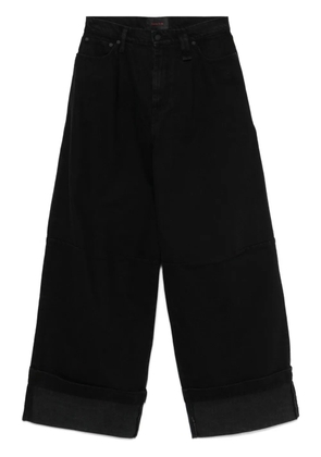 Simone Rocha wide-leg jeans - Black