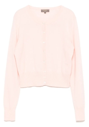 N.Peal Ivy Cropped cardigan - Pink