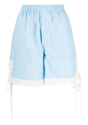 BODE side-tie bermuda shorts - Blue