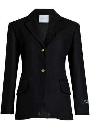 Patou belted jacket - Black