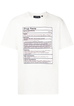 Mostly Heard Rarely Seen graphic-print cotton T-shirt - White