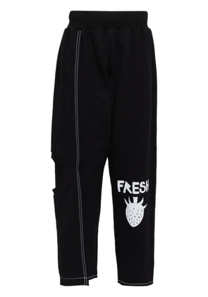 WESTFALL graphic-print pants - Black