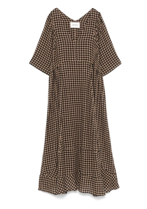 Henrik Vibskov Pump maxi dress - Brown