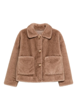 Studio Ar reversible faux-fur jacket - Brown