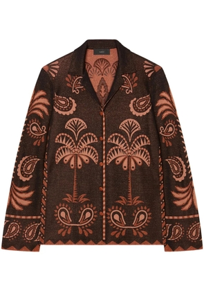 Alanui Wild Wonder shirt - Brown