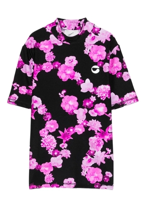 Coperni mock-neck T-shirt - Black