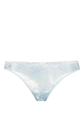 Marlies Dekkers Mariposa butterfly thong - Blue